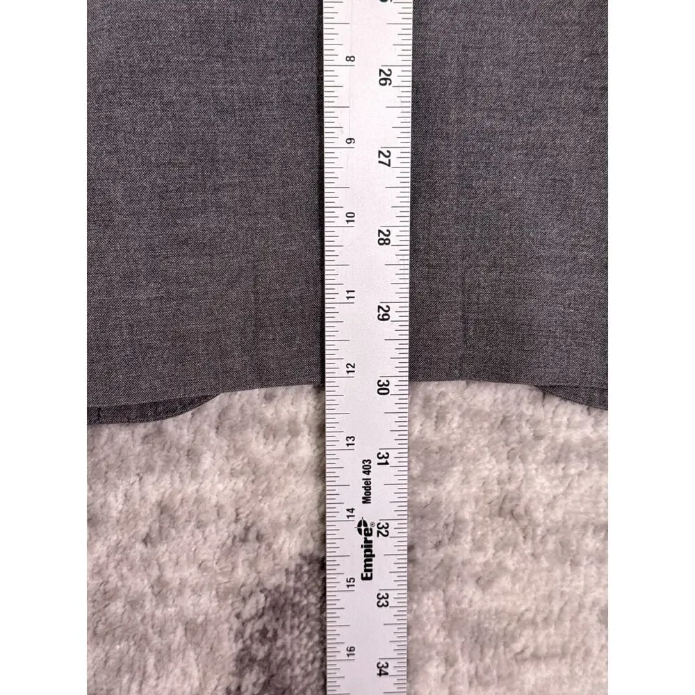 J Crew Ludlow Slim Suit 40 L Mens Gray Italian Cotton 2 Piece